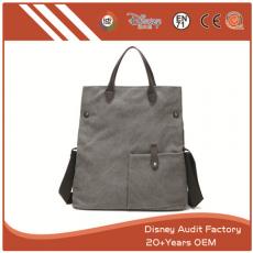 Black Canvas Tote Bag