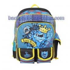 Contact Creditable School Backpacks Factory to Manufacture Your Designed Blue School Backpacks Perfectly, two large compartments, stylish, quality.